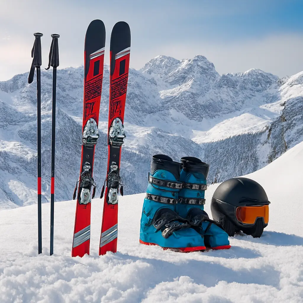 Pack Ski Adulto — ski, botas y bastones